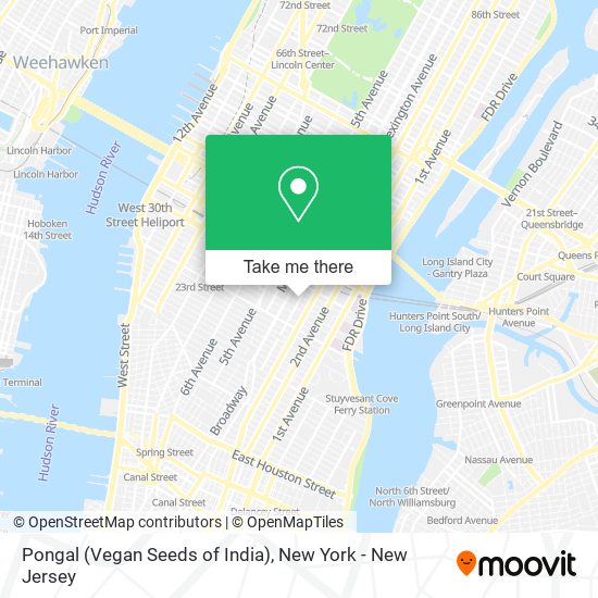 Pongal (Vegan Seeds of India) map