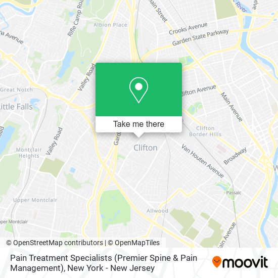 Mapa de Pain Treatment Specialists (Premier Spine & Pain Management)