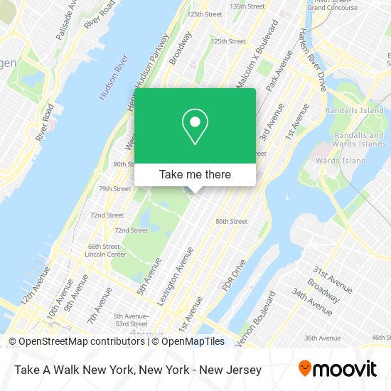 Mapa de Take A Walk New York