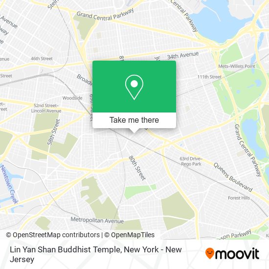 Lin Yan Shan Buddhist Temple map