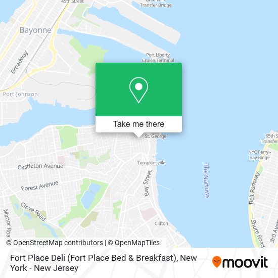 Fort Place Deli (Fort Place Bed & Breakfast) map
