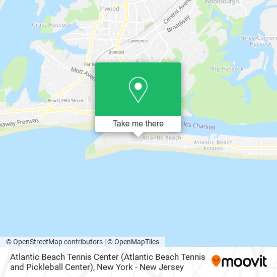 Atlantic Beach Tennis Center (Atlantic Beach Tennis and Pickleball Center) map