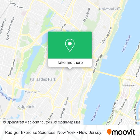 Rudiger Exercise Sciences map