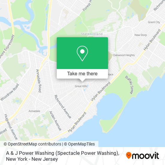 A & J Power Washing (Spectacle Power Washing) map