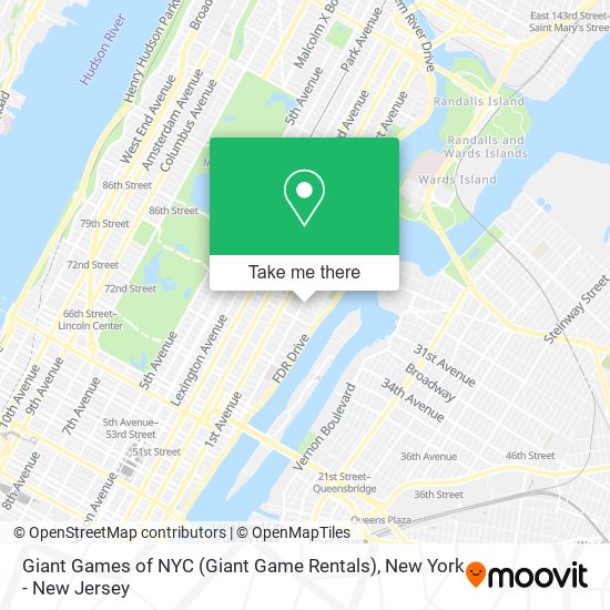 Giant Games of NYC (Giant Game Rentals) map