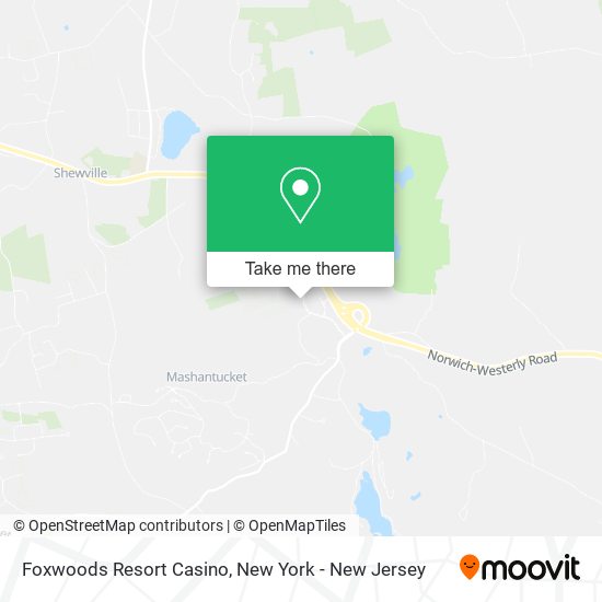 Foxwoods Resort Casino map