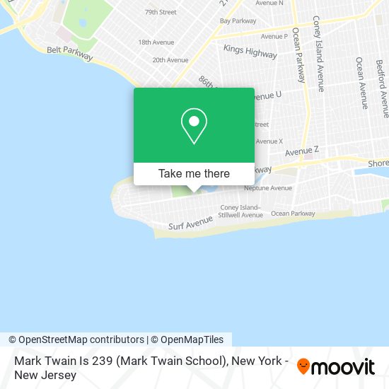 Mark Twain Is 239 (Mark Twain School) map