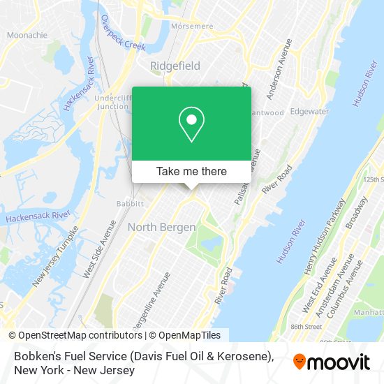 Bobken's Fuel Service (Davis Fuel Oil & Kerosene) map