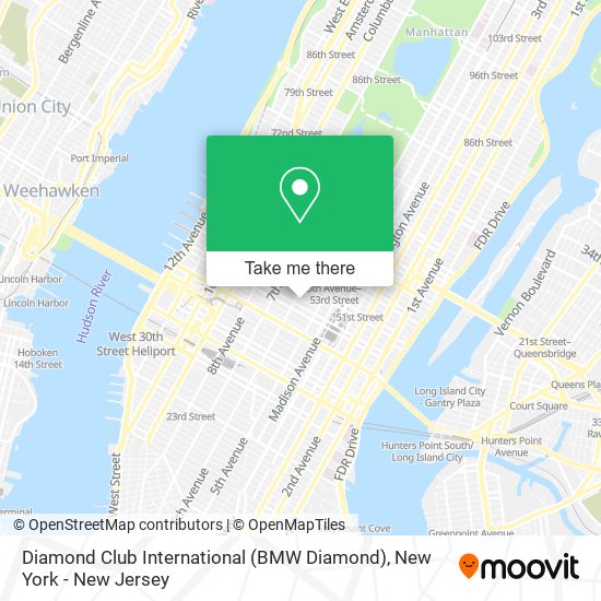 Diamond Club International (BMW Diamond) map