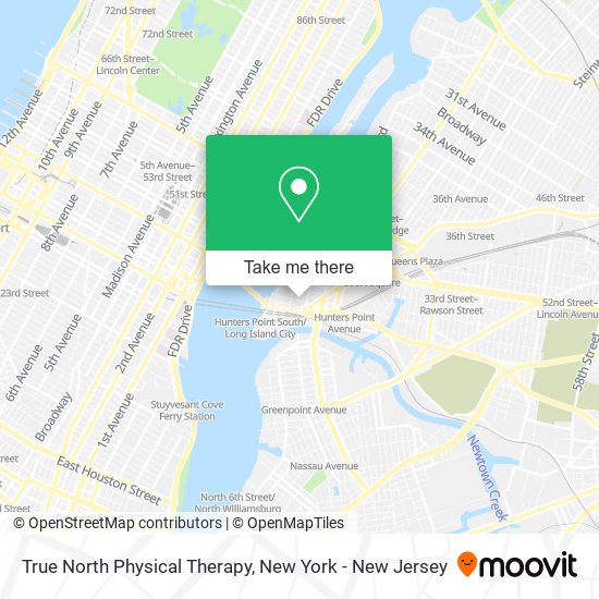 True North Physical Therapy map