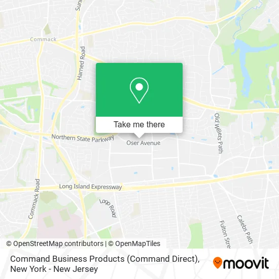 Command Business Products (Command Direct) map