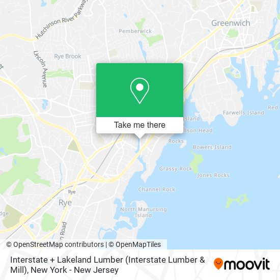 Mapa de Interstate + Lakeland Lumber (Interstate Lumber & Mill)