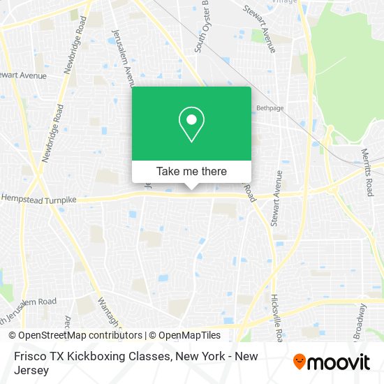 Frisco TX Kickboxing Classes map