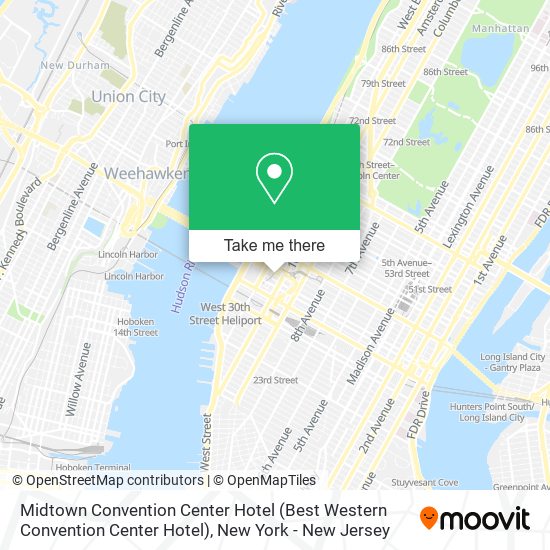 Midtown Convention Center Hotel (Best Western Convention Center Hotel) map