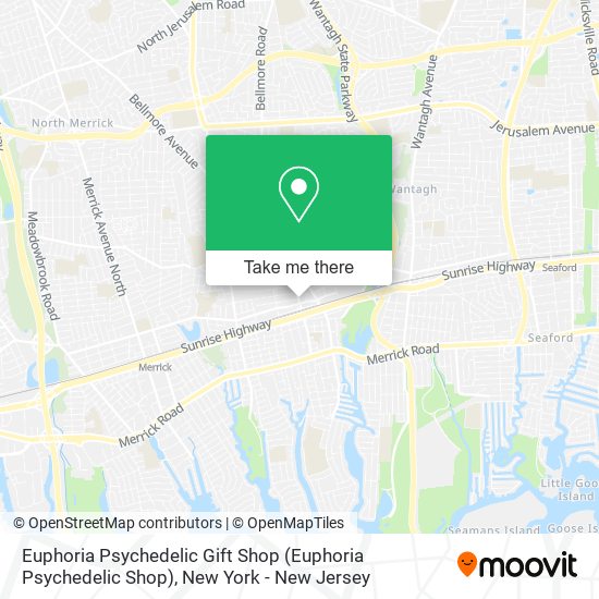 Mapa de Euphoria Psychedelic Gift Shop