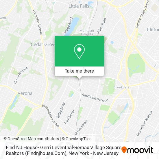 Find NJ House- Gerri Leventhal-Remax Village Square Realtors (Findnjhouse.Com) map