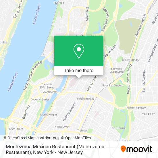 Montezuma Mexican Restaurant (Montezuma Restaurant) map