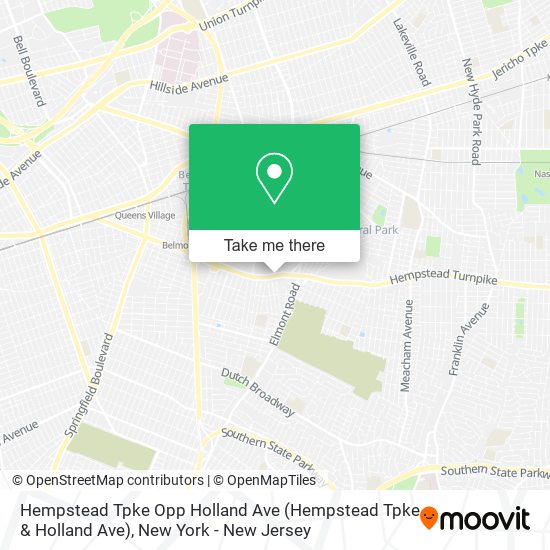 Mapa de Hempstead Tpke Opp Holland Ave