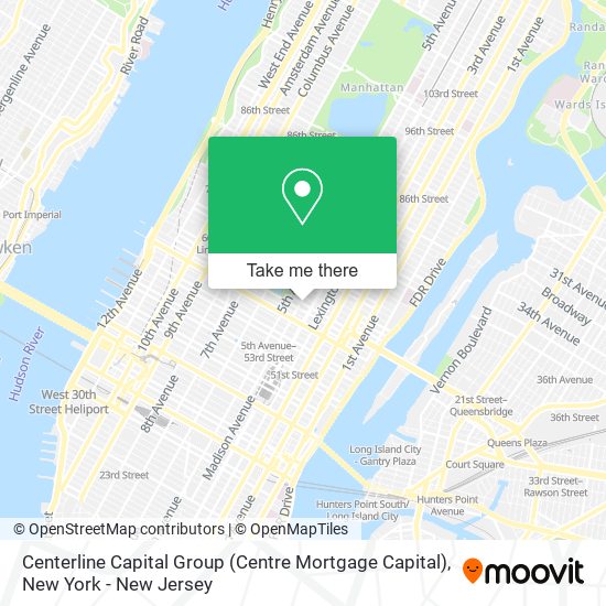 Centerline Capital Group (Centre Mortgage Capital) map