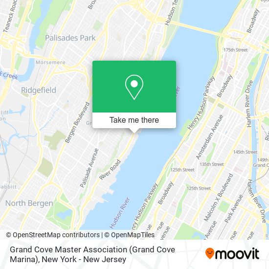 Mapa de Grand Cove Master Association (Grand Cove Marina)