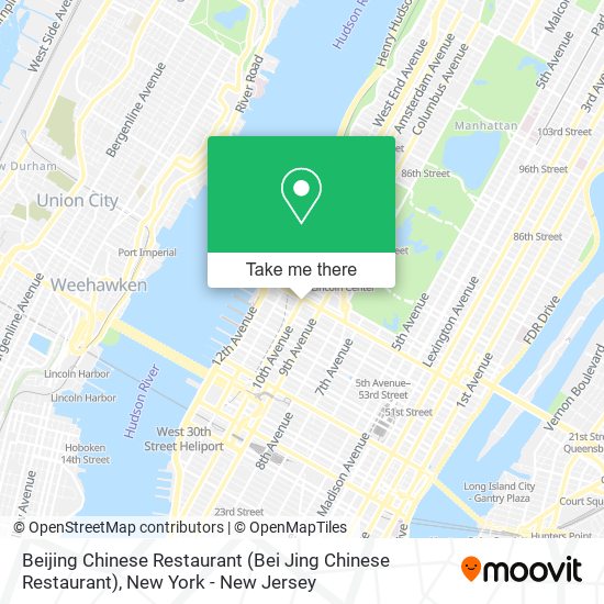 Beijing Chinese Restaurant (Bei Jing Chinese Restaurant) map