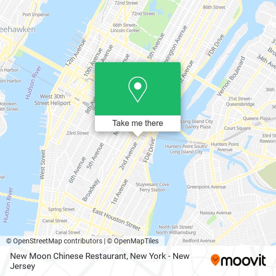 New Moon Chinese Restaurant map