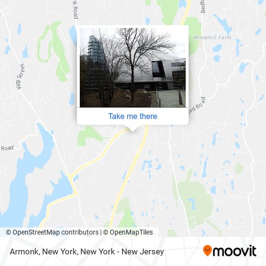 Mapa de Armonk, New York