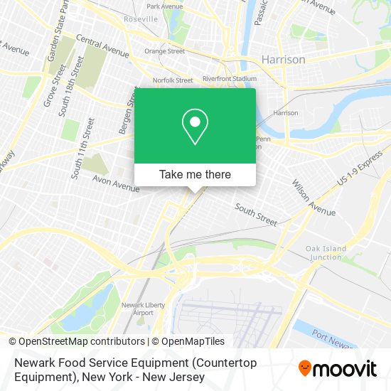 Newark Food Service Equipment (Countertop Equipment) map