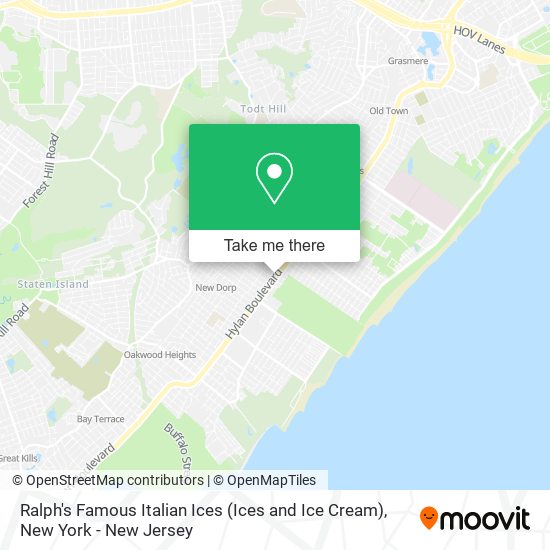 Ralph's Famous Italian Ices (Ices and Ice Cream) map