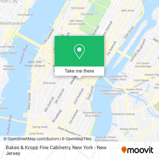 Mapa de Bakes & Kropp Fine Cabinetry