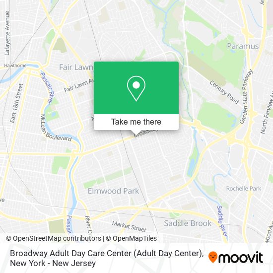 Mapa de Broadway Adult Day Care Center (Adult Day Center)