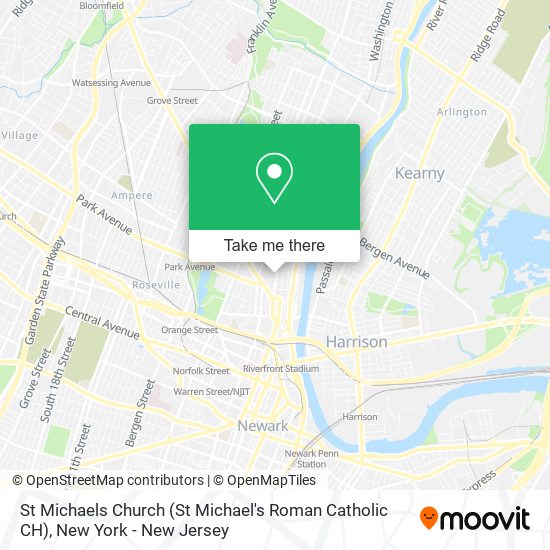 St Michaels Church (St Michael's Roman Catholic CH) map