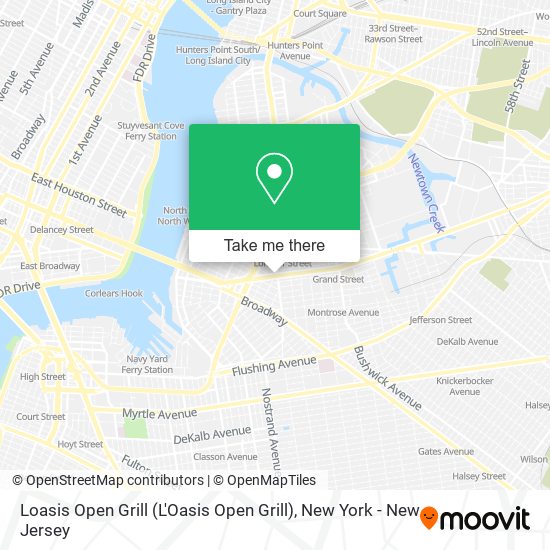 Loasis Open Grill (L'Oasis Open Grill) map