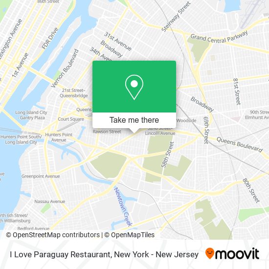 I Love Paraguay Restaurant map