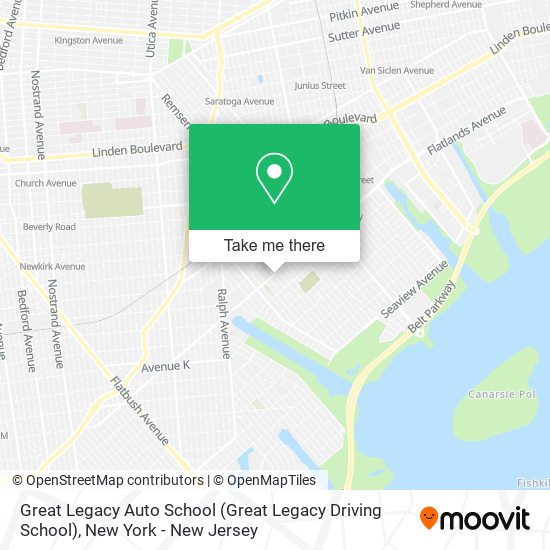 Great Legacy Auto School map