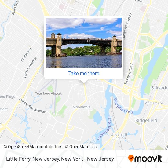 Little Ferry, New Jersey map