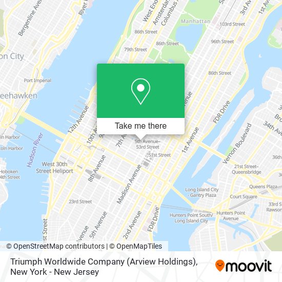 Triumph Worldwide Company (Arview Holdings) map