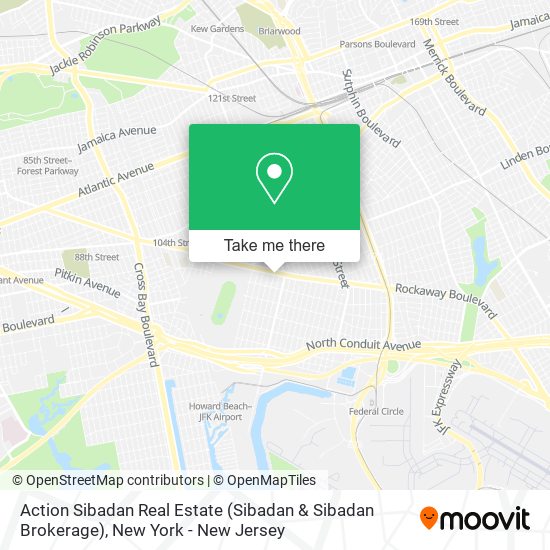 Mapa de Action Sibadan Real Estate (Sibadan & Sibadan Brokerage)