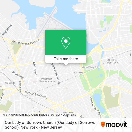 Our Lady of Sorrows Church map