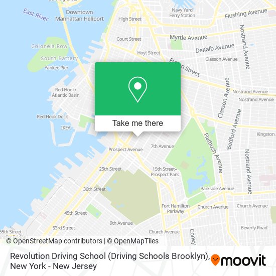 Revolution Driving School (Driving Schools Brooklyn) map