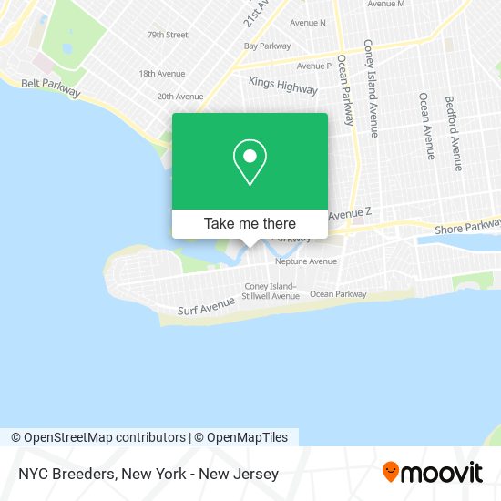 NYC Breeders map