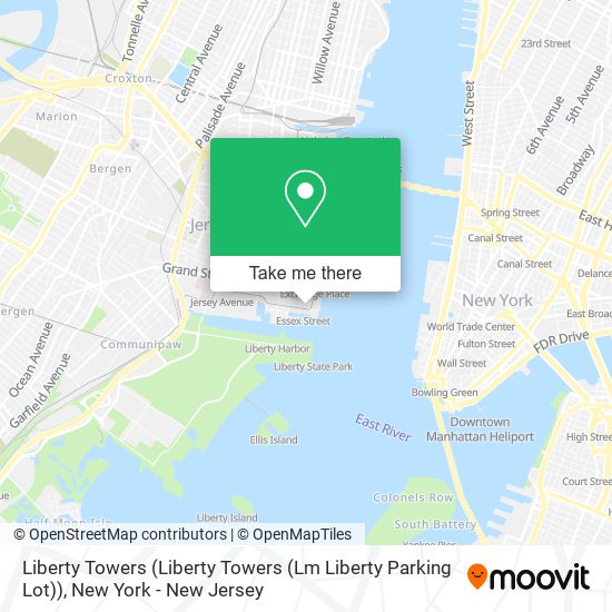 Mapa de Liberty Towers (Liberty Towers (Lm Liberty Parking Lot))