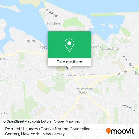 Port Jeff Laundry (Port Jefferson Counseling Center) map