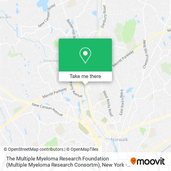 The Multiple Myeloma Research Foundation (Multiple Myeloma Research Consortm) map