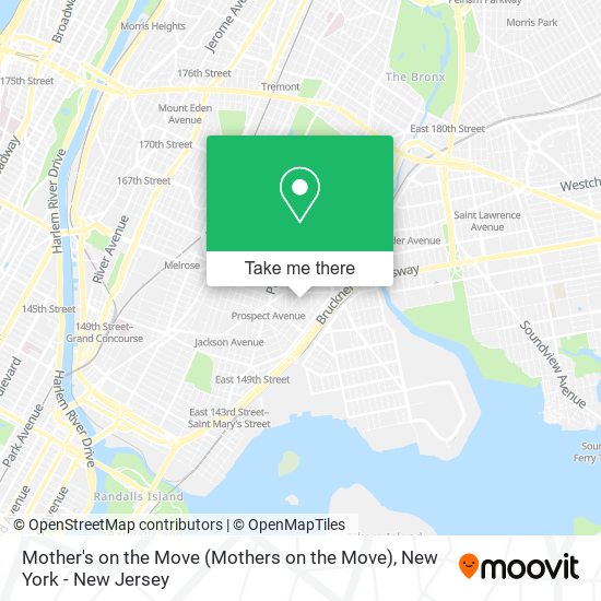 Mother's on the Move (Mothers on the Move) map