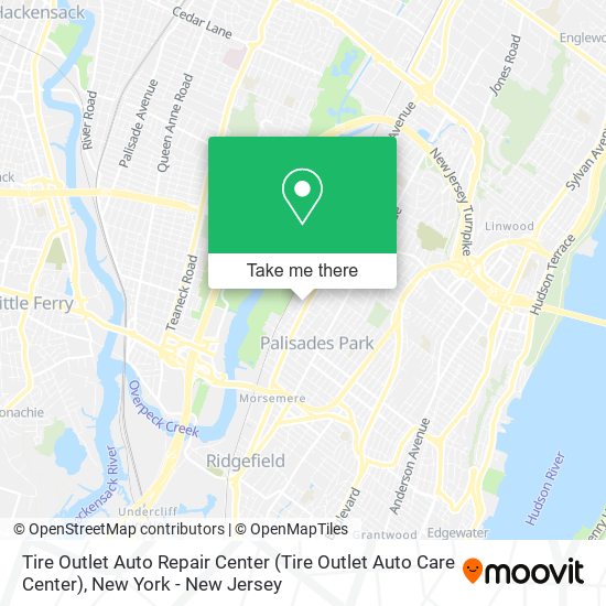 Mapa de Tire Outlet Auto Repair Center