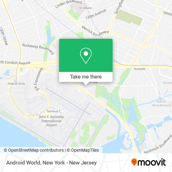 Mapa de Android World