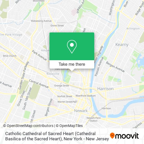 Mapa de Catholic Cathedral of Sacred Heart (Cathedral Basilica of the Sacred Heart)