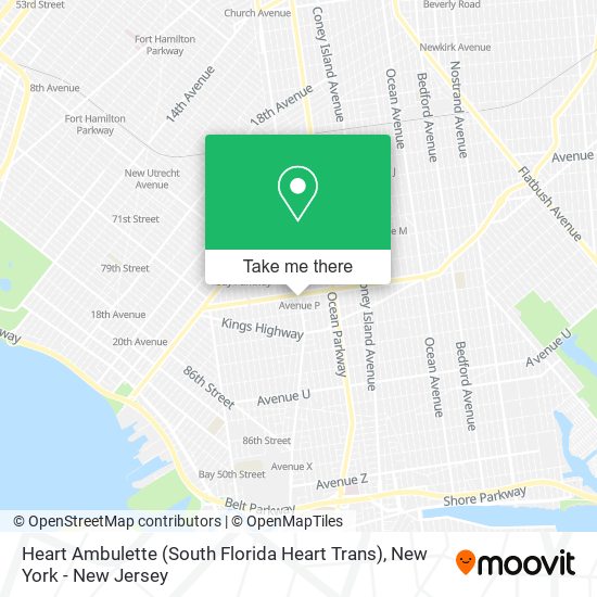 Mapa de Heart Ambulette (South Florida Heart Trans)