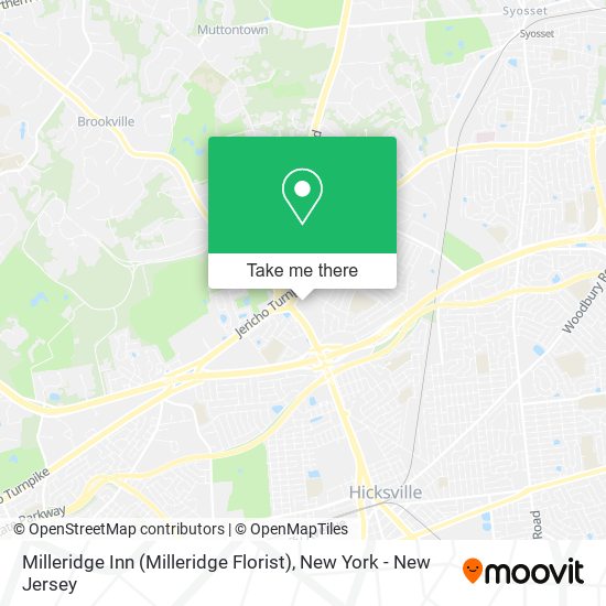 Mapa de Milleridge Inn (Milleridge Florist)